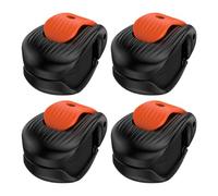 Unique Fishing Rod Clips - 4 Pack Compact, Non-Slip Adjustable Rack, Fishing Rod Holder for Beginner Enthusiasts Women Family Outdoor Boat Home Vehicle, Roof Bracket Storage Prevention Sew