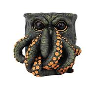 Unique Flower Pot for Plants - Mythical Octopus Head Planter, Abstract Creature Resin Ornaments | Planter Pot for Library, Office, Courtyard, Patio, Hallway, Novelty Art Enthusiasts