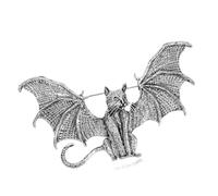 Unique Flying Bat Brooch Retro Alloy Accessory for Coat Scarf Gift Vintage Brooch