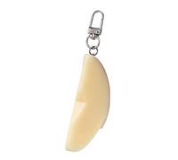 Unique Food Themed Chain with Alloy Hook Simulation Fruit Keychain Pendant Decoration for Bags or Keys Funny Animal Holder