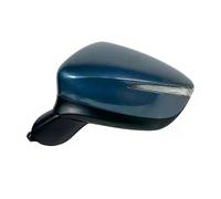 unique For Mazda CX-5 CX5 2013-2016 Car Rearview Mirror Assy With Electric Angle Adjust Folding Heating Blind Spot Monitoring 8PIN Left Blue