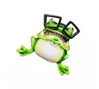 Unique Frogs Eye Designs Drop Oil Brooch Animal Jewelry Animal Lover Drop Oil Frogs Pin for Women Men Fashion Accessory