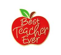 Unique Fruit Pin for Teacher Appreciation Zinc Alloy Brooch Lightweight Thank You Teacher Pin Teachers Gifts Fruit Badge Gifts