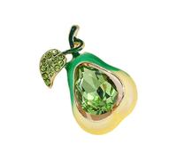 Unique Fruit Shape Fashion Jewelry With Clasp Sturdy Alloy Fruits Pin Perfect For Parties And Commuting Casual Wear Brooch