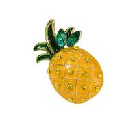 Unique Fruit Shape Fashion Jewelry With Clasp Sturdy Alloy Fruits Pin Perfect For Parties And Commuting Sturdy Alloy Fruit Pin
