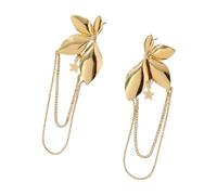 Unique Geometric Stainless Steel Dangle Earrings Comfortable And Trendy Drop Ear Adornment For Various Occasions Contemporary Art Inspired Earrings