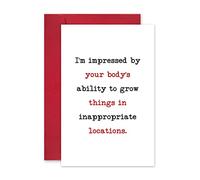 Unique Get Well Card, Funny Cancer Sympathy Card, Encouragement Cards for Friends, Stay Strong, I'm Here for You
