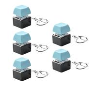 Unique Gift Mechanical Switches Tester 5Pcs Keyboards Fidgets Toy for Lovers Stress Reliever Accessory Pocket Stress Reliever