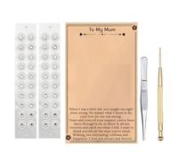 Unique Gifts for Mom, Ear Seeds Acupuncture Kit, Acupressure with Ears Seed for Balance & Wellness, Gifts for Women and Mom Who Have Everything (Style2 40pcs)