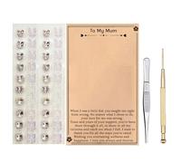 Unique Gifts for Mom, Ear Seeds Acupuncture Kit, Acupressure with Ears Seed for Balance & Wellness, Gifts for Women and Mom Who Have Everything (Style3 40pcs)