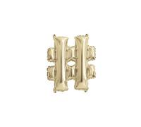 Unique Gold Letter Hashtag Shaped Foil Balloon 14"