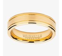 Unique Gold Tone Tungsten 6mm Court Ring TUR-119-62