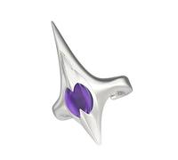 Unique Gothic Punk Spikes Rings with Adjustable Opening for Unique Fit and Dark Styles Expression Crafted From Premium Alloy Metal Punk Rings