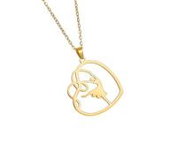 Unique Gymnastics Pendant Necklace Stylish Neckchain Women's Gymnastics Necklace For Dance Lovers And Fashion Lover Artistic Dance Jewelry
