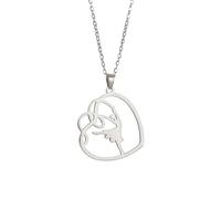 Unique Gymnastics Pendant Necklace Stylish Neckchain Women's Gymnastics Necklace For Dance Lovers And Fashion Lover Artistic Dance Jewelry