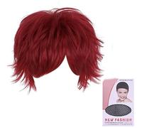 Unique Hair Color Hairpiece Curly Hair Full Head For Halloween Wear Show Small Face East To Adjust