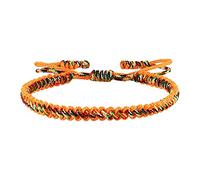 Unique Handmade Adjustable Good Luck Red String Braided Bracelet Girls Ladies Men's Rose Jewelry Set (OR2, One Size)