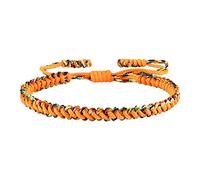 Unique Handmade Adjustable Good Luck Red String Braided Bracelet Girls Ladies Men's Rose Jewelry Set (OR1, One Size)