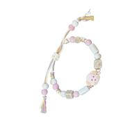 Unique Handwoven Ceramic Dog Ceramic Texture for Art Enthusiasts and Handmade Jewelry Fan Elastic String