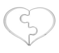 Unique Heart Cookie Molds Household Stainless Steel Biscuits Cutting Baking Tool for Weddings and Celebration Baking Tool