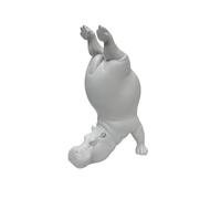Unique Hippo Bookends Set of 2 for Bookshelf Decor with Single Inverted and Single Lying Adds Whimsical Charm to Any Room Book Stoppers