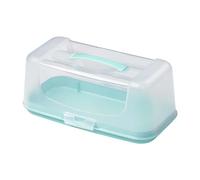 UNIQUE HOME LIVING Cake Carrier with Handle, Portable Rectangular Cake Container for 12 Inch Cakes, BPA-Free Plastic Storage Box for Cakes, Pies, Cupcakes, Desserts, Loafs, Secure Locking Lid