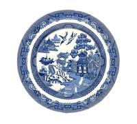 UNIQUE HOME LIVING Ceramic Blue Willow 27cm Dinner Plate Vintage