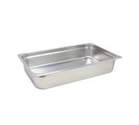UNIQUE HOME LIVING Gastronorm Pan 1/1, Stainless Steel Food Container Gastronorm Tray 10cm Deep, Hot and Cold Food Storage Containers, Stackable 1/1 GN Catering Pan Without Lid, Rust-Resistant