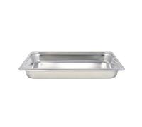UNIQUE HOME LIVING Gastronorm Pan 1/1, Stainless Steel Food Container Gastronorm Tray 6.5cm Deep, Hot and Cold Food Storage Containers, Stackable 1/1 GN Catering Pan Without Lid, Rust-Resistant