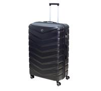 UNIQUE HOME LIVING Suitcase Extra Large 32-Inch Cabin Suitcase Trolley, Hard Shell ABS Expandable Travel Luggage with 8 Spinner Wheels, Lightweight Durable High Capacity with Lock, Denver, Black