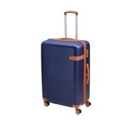 UNIQUE HOME LIVING Suitcase Large 28-Inch Cabin Suitcase, Hard Shell ABS Expandable Travel Luggage with 8 Spinner Wheels, Lightweight Durable High Capacity Cabin Bag with Lock, Vienna - Dark Blue