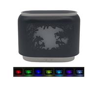 UNIQUE HOME LIVING USB Humidifier and Ambient Night Light, Elegant Fairy Design, Colour Changing LED Aroma Humidifier, Up to 15 Hours Mist Output for Bedrooms, Relaxation Spaces & Home Offices