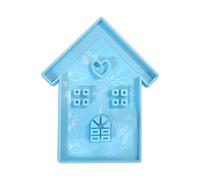 Unique House Decorations Crafting Mold Multifunctional House Shaped and Soap Resin for Artistic Creation Flexible