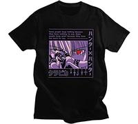 Unique Hprnnv Ntmaer X Hprnnv Ntmaer T-Shirt Anime Manga Kurapika Hxh Devil Eye Tee Black Printed Tee Men Top L