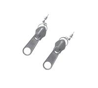 Unique Industrial Earrings Featuring Pull Rings Detail Hypoallergenically Jewelry Ear Accessories for Everyday Wear Edgy Indie Fashion Ear Jewelry