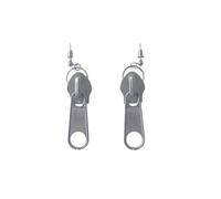 Unique Industrial Earrings Featuring Pull Rings Detail Hypoallergenically Jewelry Ear Accessories for Everyday Wear Edgy Indie Fashion Ear Jewelry