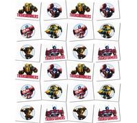 Unique Industries 265091 Transformers Tattoos - 4 Piece