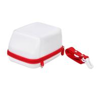 Unique Instant Camera Case, Instant Camera Bag, Hard EVA Case, Portable Carrying Case, Protective Bag with Shoulder Straps for Most Camera Models, White., Se référer au descriptif, Refer to