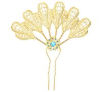 Unique Irregular Shape Hair Accessory Elegant Hairpin Fashion Hairpieces Alloy Hair Ornament For Daily And Prom Wear