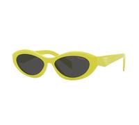 Unique Irregular Shape Sunglasses- female- Prada- Sunglasses- Green- 55 MM- Accessories 55 MM