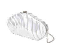 Unique Irregular Shell Acrylic Evening Bag For Wedding And Cocktail Parties Shoulder Crossobdy Purse Party Handbag Modern Gold Handbag