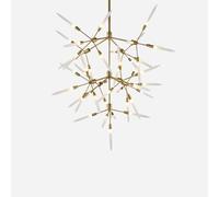 Unique Irregular Sputnik Chandelier Northern Europe Golden Metal Pendant Light Modern villa Luxury Hanging Light for Warehouse Barn Living Roomd