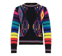 Unique Jacquard Knit Jumper for Kids - unisex - Carlo Colucci - Kids Knitwear - Multicolor - 9 Y | 134 CM - Kids 9 Y | 134 CM