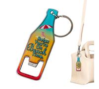 Unique Keychain: Adds a Creative Touch to Your Space with its Colorful Design and Doubles as Both a Functional Bottle Opener and Eye-catching Fridge Magnet