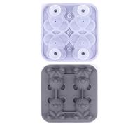 Unique Koala Shape Ice Mold Ice Tray Food Grade Silicone Maker Mold for Whiskeys Drinkers and Bartenders Enduring for Whiskeys Cocktails Maker Small Trays Freezers