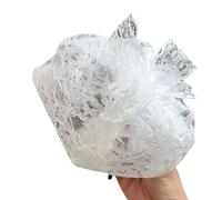 Unique Lace Bows With Hairband Wedding Guest Headgear Vintage Party Hair Accessory Headpieces For Costume Parties