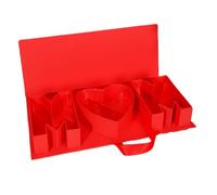 Unique Letter M Flower Gift Set Feature Freshness Seasonal Blooms and Elegant Gift Packaging for Loving Mother ' s Premium Mother ' S Day Floral Box with Unique Letter M Design and Blooms