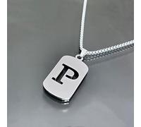 Unique Letter Necklace Crafted from Ti Steel for Personal Stories and Accessories (Letters of S)