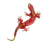 Unique Lizards Shaped Brooch Antique Inspired Alloy Accessory Handcrafted Reptiles Jewelry For Party Wedding Everyday Wear Alloy Brooch