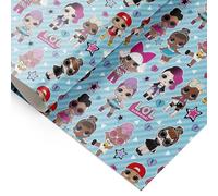 Unique LOL Surprise Gift Wrap - Cartoon Pattern, Sheet, 91.44 cm x 152.4, Birthday, Themed Parties
